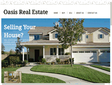 Tablet Screenshot of oasisrealestate.com